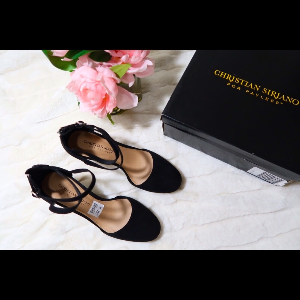 Dexflex Comfort Black Noir Heels  size 6 1/2 - Picture 2 of 7